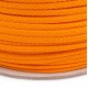 Fashion cord Ø 4mm Radiant Orange